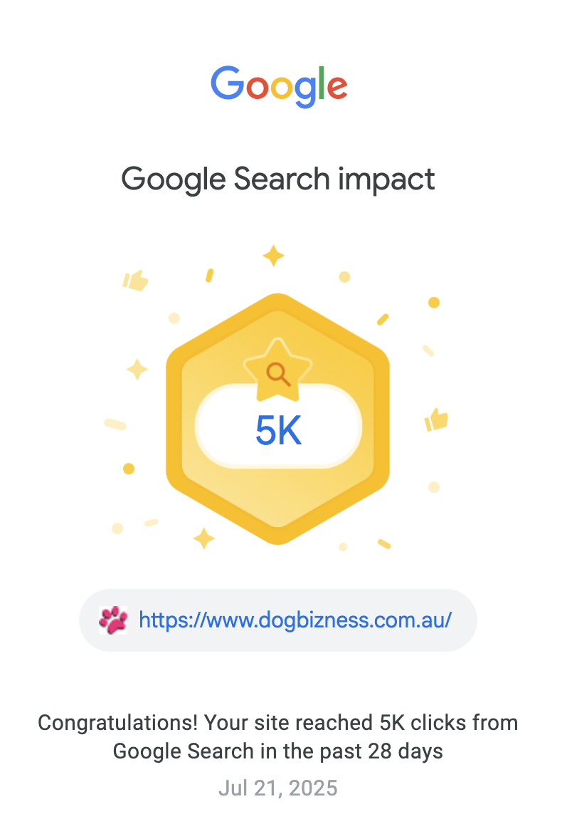 Over 5000 hits in 1 month